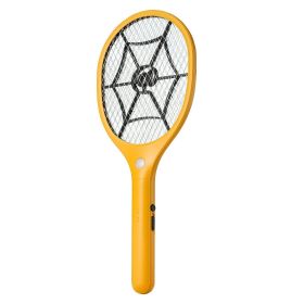 VEVOR Electric Fly Swatter, Zapper Racket with 3 Layers Mesh, Powerful Fly Killer Indoor & Outdoor with 500mAh Battery Rechargeable for Home, Bed