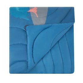 VEVOR Camping Blanket, Large Warm Wearable Stadium Blanket, Waterproof & Windproof, Polyester Fiber, Flame Retardant, Great for Outdoors, Picnics